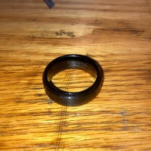 Tungsten Carbide Black Ring